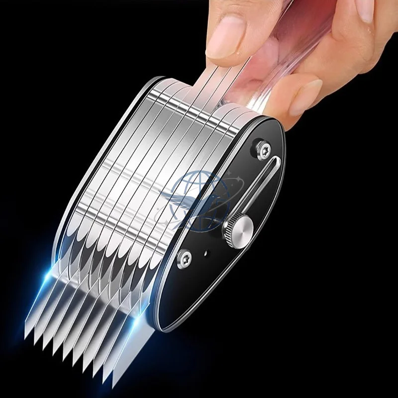 scallion knife retractable flower change engraving tool chicken gizzard waist flower knife pulled stainless steel flower knife