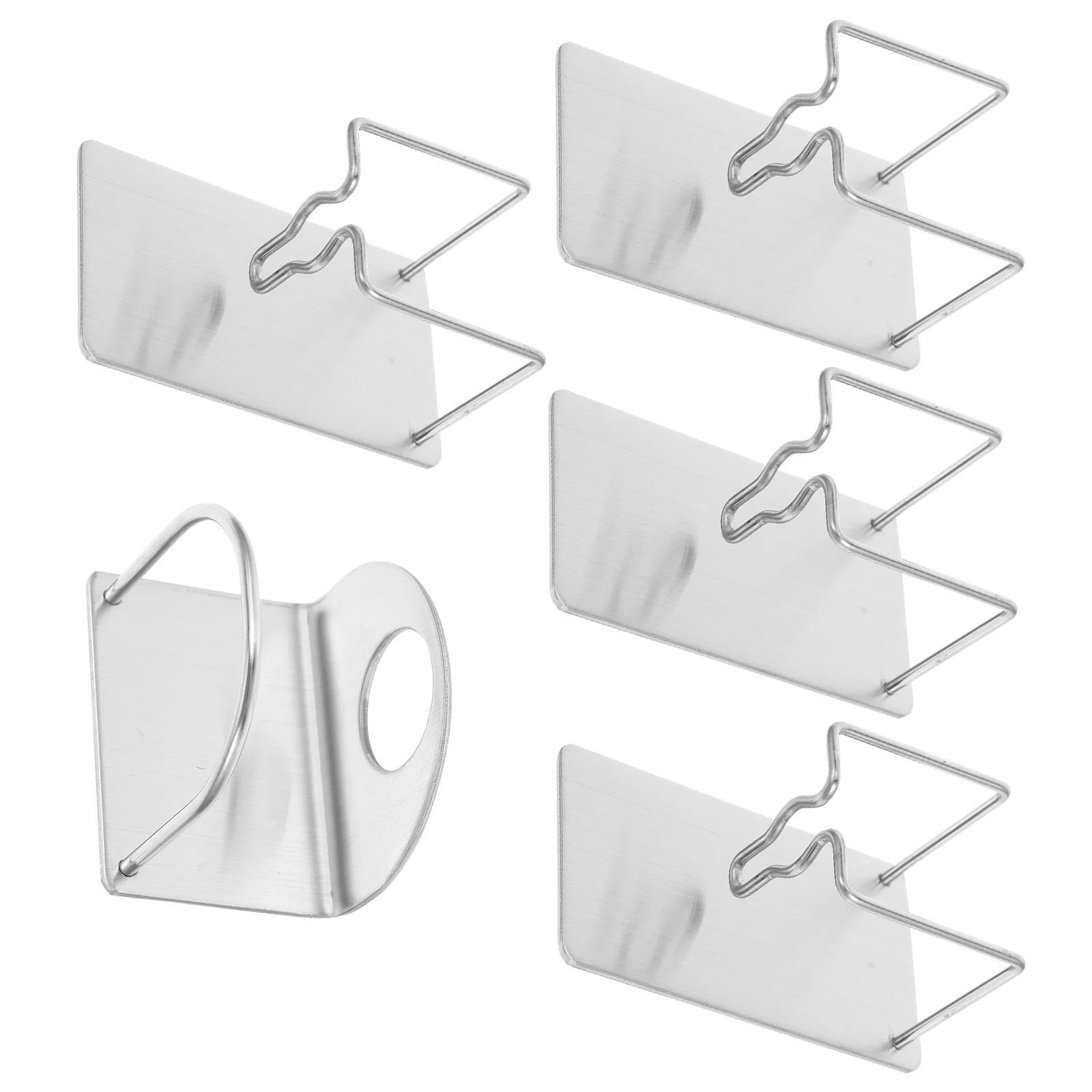 

1 set WallMounted ToothbrushHolder Rack 304StainlessSteel Bathroom Organizer Adhesive Storage Shelf Accessories Toothpaste Razor