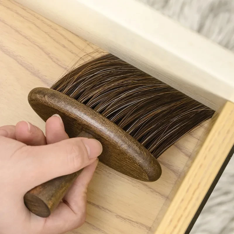 Multifunctional Gap cleaning Wooden Cleaning Brush Soft bristles Keyboard Cleaning Brush Car interior cleaning tools