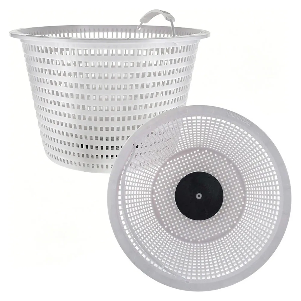 2Pcs Weighted Inground Pool Skimmer Basket Skimmer Filter Basket For SPX1070E Prevent Pump Clogs 8'' Top 5.5'' Bottom 5'' Deep