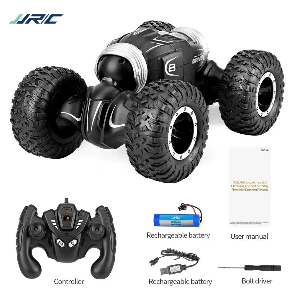 JJRC Q70 4WD RC Car 2.4G Remote Control Car Drift off-Road Climbing Double-sided Car Twist  Remote-control Automobile Stunt Toys