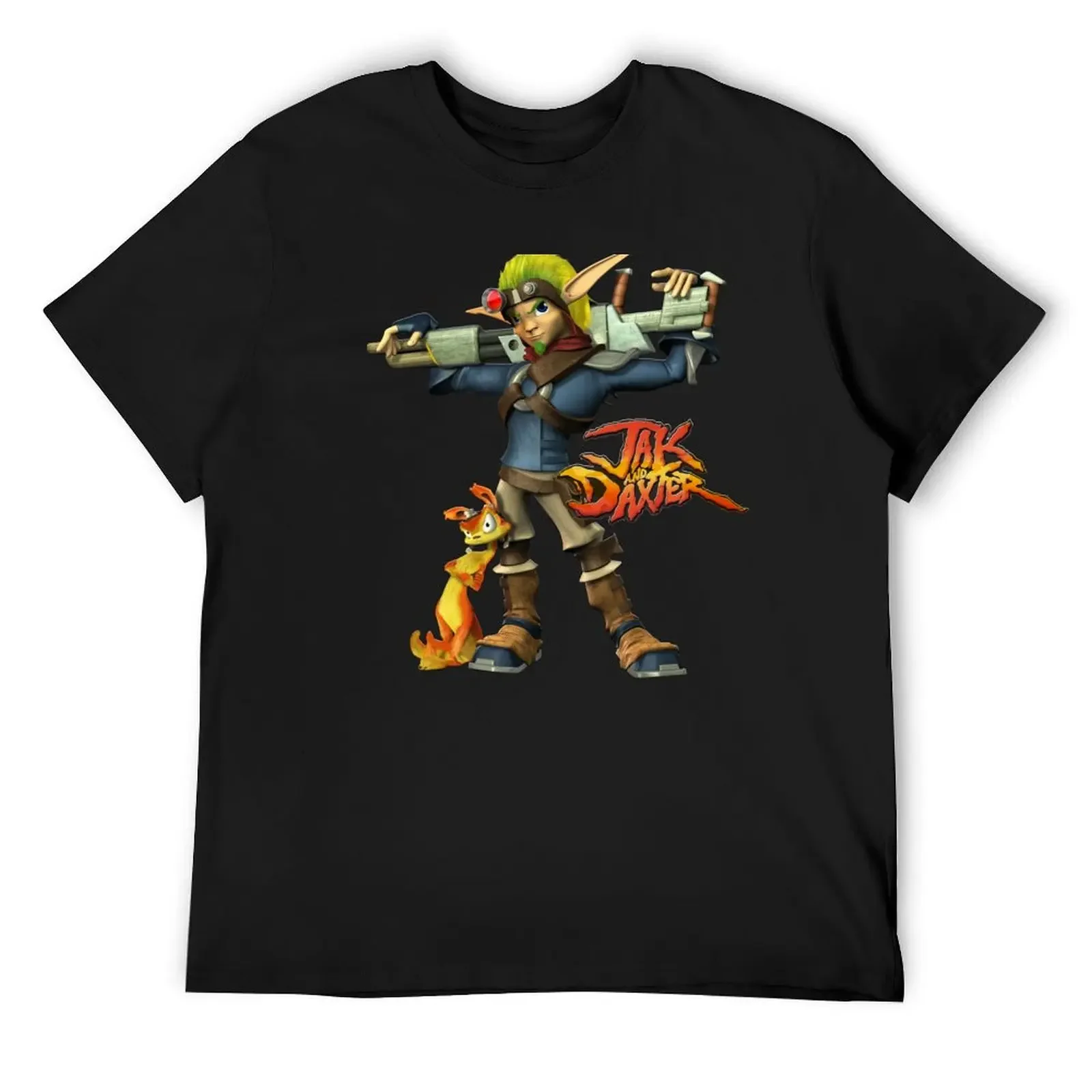 

Jak and Daxter T-Shirt cute clothes blanks kawaii clothes graphic shirts plain t shirts men