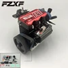 TOYAN FS L200AC 2 실린더 니트로 엔진 모델 7CC 4 스트로크 공랭식 엔진 모델 키트-OTTO 모터 버전 1