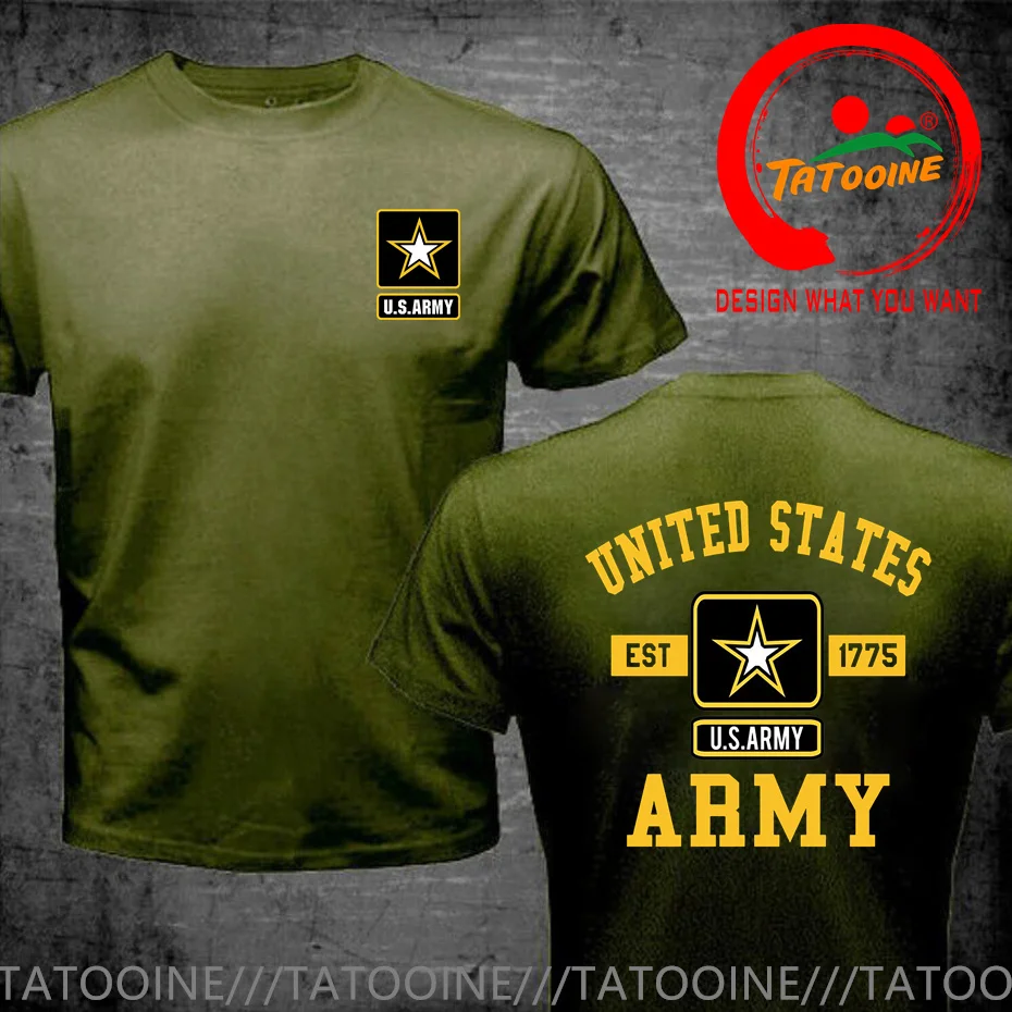

US Army Airborne T Shirt Men United States Army Fashion T-Shirt Trendy Casual Clothes Summer tshirt HipHop Street Tops Tee Shirt