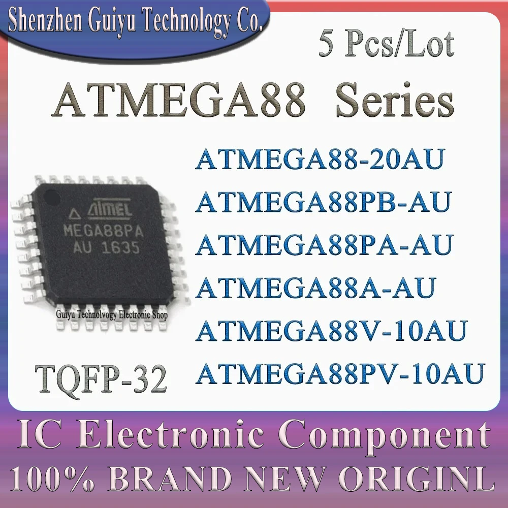 5 Pcs/Lot Atmega88-…