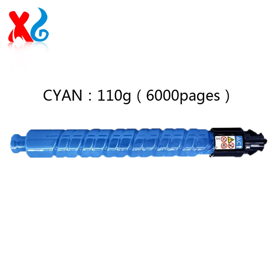 Tonerkartusche für Ricoh MPC406 MPC306 MPC307 MPC407 C406zsp 307 407 Lanier MPC306 406 Savin MP C306 406 842095 842096 17K 6K