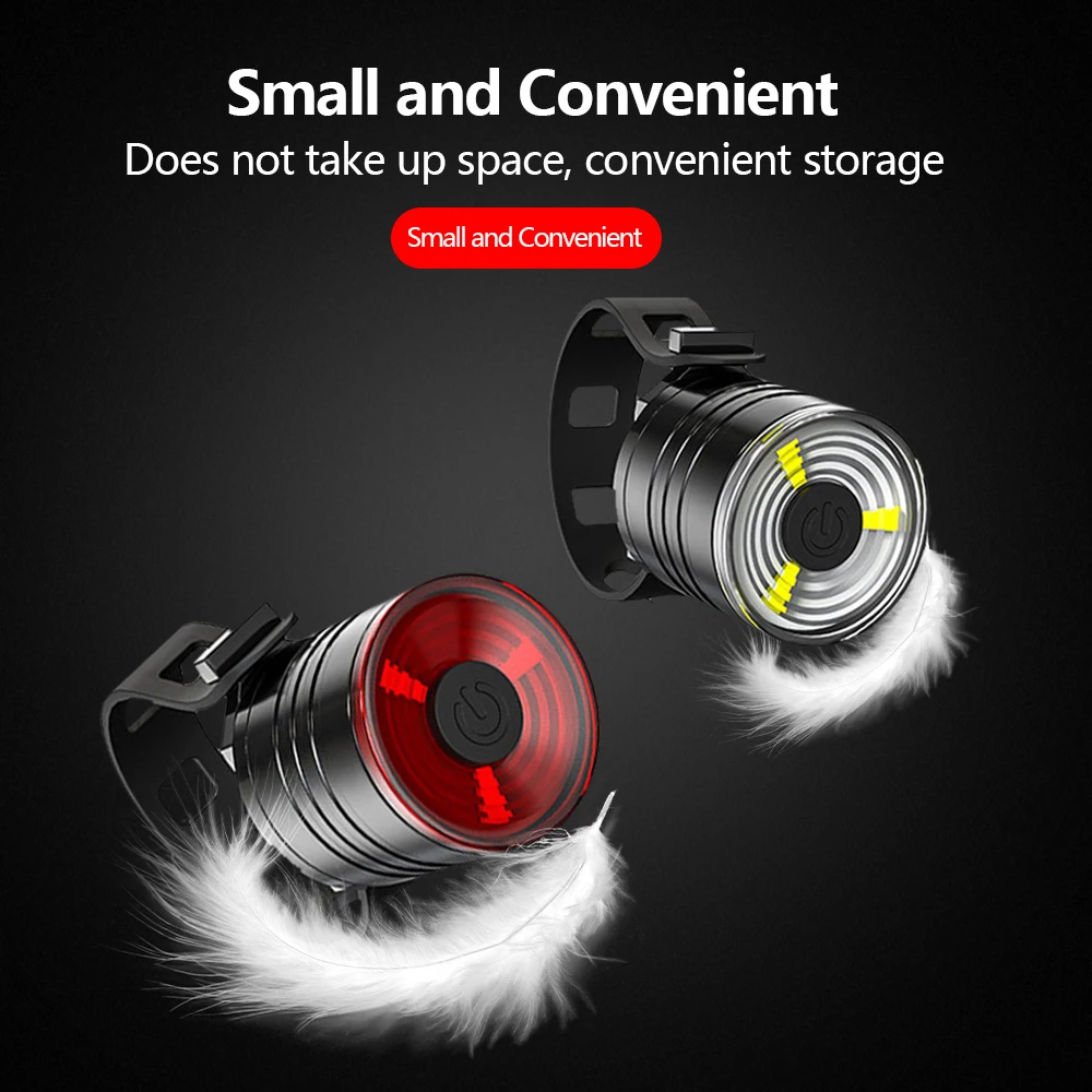 Bicycle Tail Light Bike Rear Light Flashlight for Bike Cycling Led Waterproof Bicycle Light Accessories for MTB Bike Accessories