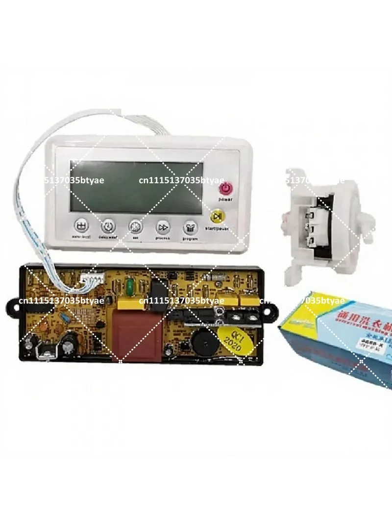 Universal Washing Machine PCB Main Board Replacement XN-6699 XN-6688 Full Vision LCD Display English Control Panel
