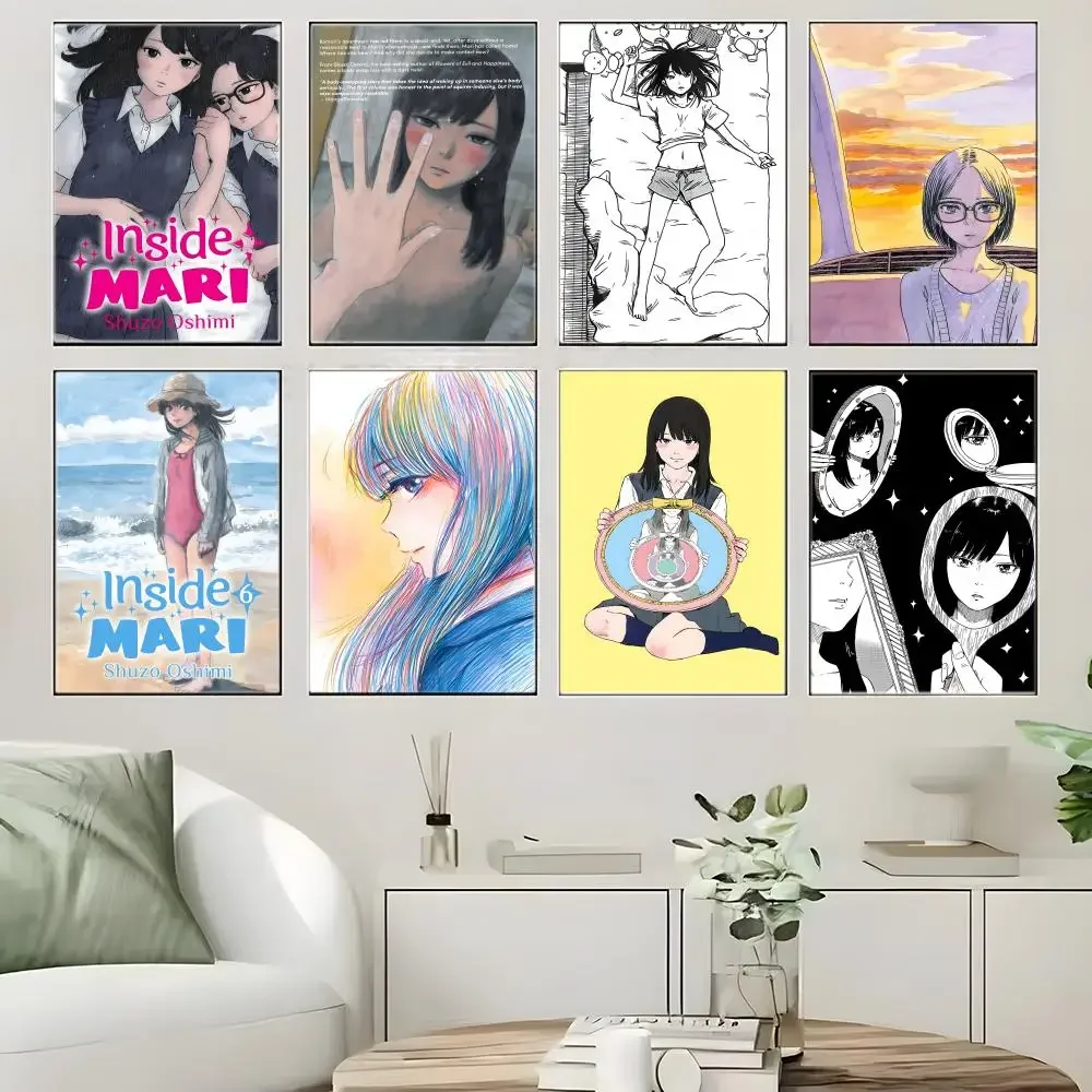 Psychological Drama I-Inside Mari Poster Crease Free Waterproof Durable All Space Wall Decor