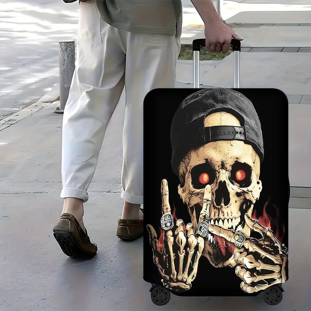 1-peca-de-capa-de-bagagem-com-estampa-de-caveira-estilosa-com-chapeu-e-anel-serve-para-malas-de-18-a-32-polegadas-protege-eficazmente-suas-bagagens