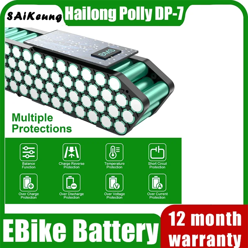 Bafang 500w Hailong 48v 52 72v 25ah 30 40 50 60ah Bateria Para Bike Eletrica EBike Akku  Batterie 300-3000w 21700 LithiumBattery