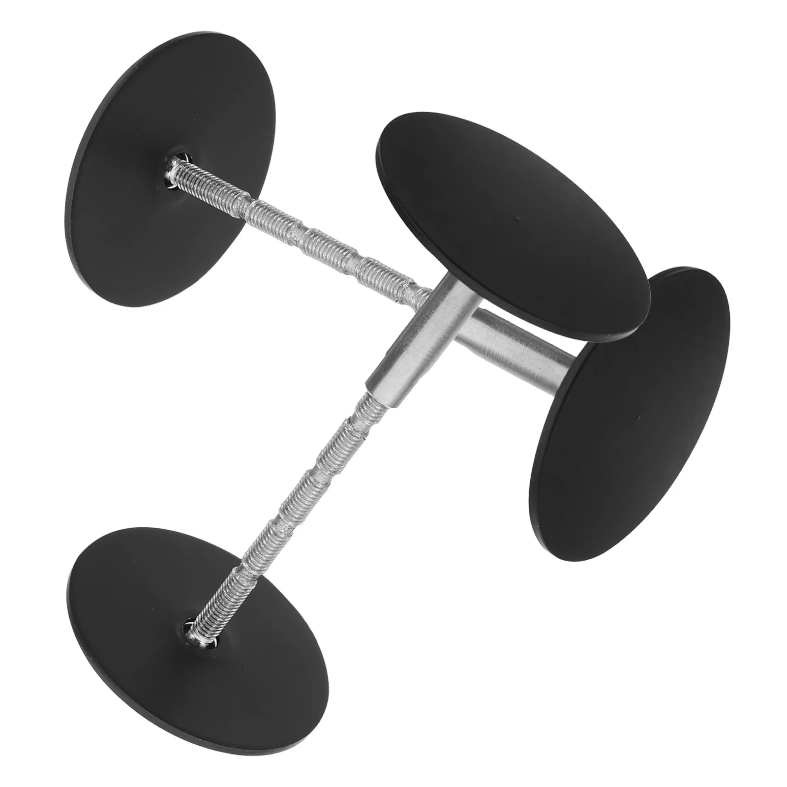 

2Sets Deadbolt Cover Plate Stainless Steel 50Mm Door Hole Plug Cover for Knob Lock Peephole Fillers Security Trim Plate Scratch