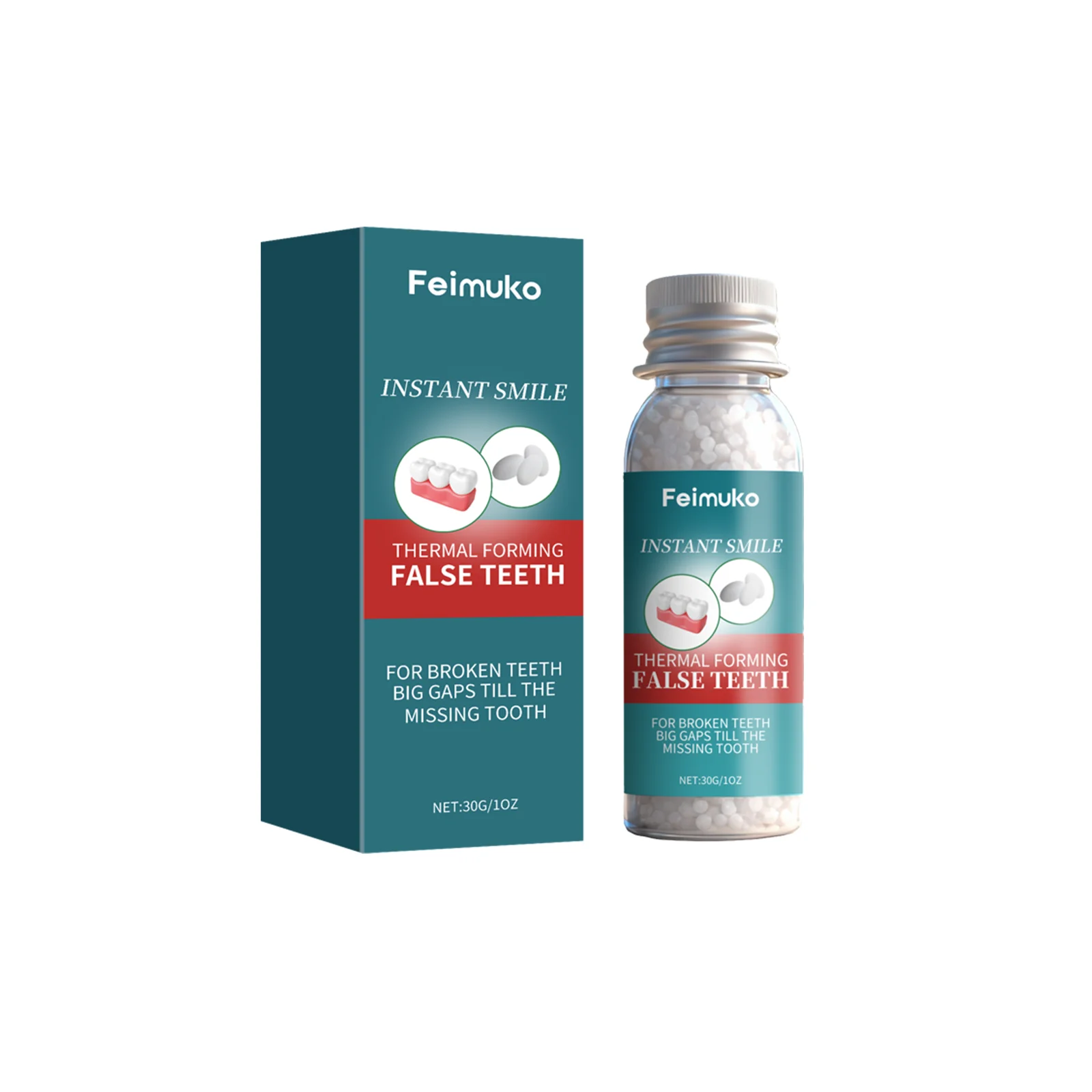 Temporary Tooth Repair Glue Filling Missing Broken Teeth Resin Material False Teeth Solid Glue Denture Care Tools