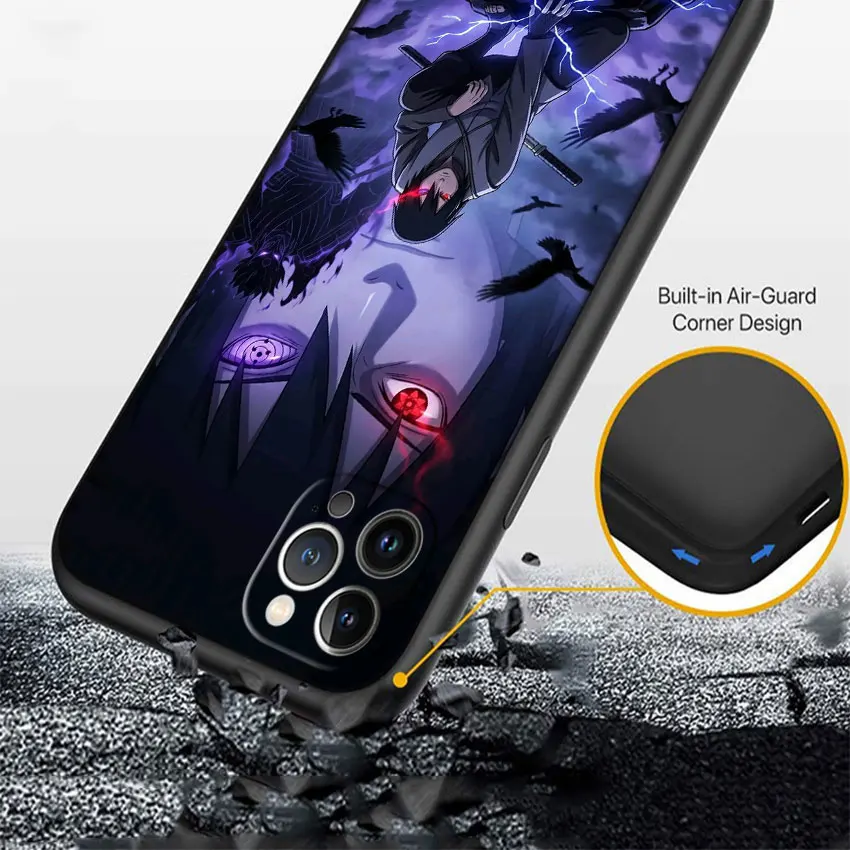 HK57 Uchiha Sasuke Naruto New High-End Phone Case for Huawei Mate 10 20 P20 P30 Lite Pro Y6 Y7 Y9 Prime Y8S Y9S - view 5
