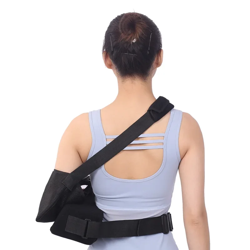 دعامة ثابتة لليد والكتف قابلة للتنفس لإعادة تأهيل كسور الكتف بعد العملية الجراحية لكسور الكتف #4