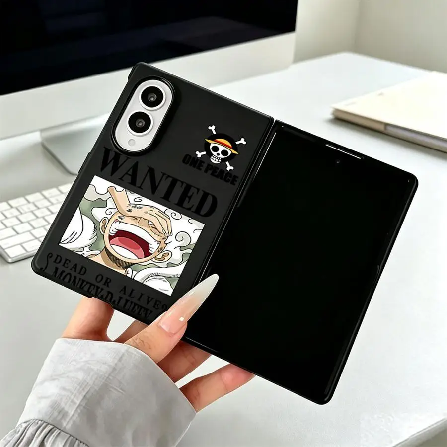 Luxury Phone Cover Case for Samsung Galaxy ZFold Wide ZFold8 Z Fold 8 Z Fold8 Wide O-One P-iece Retro Fashion