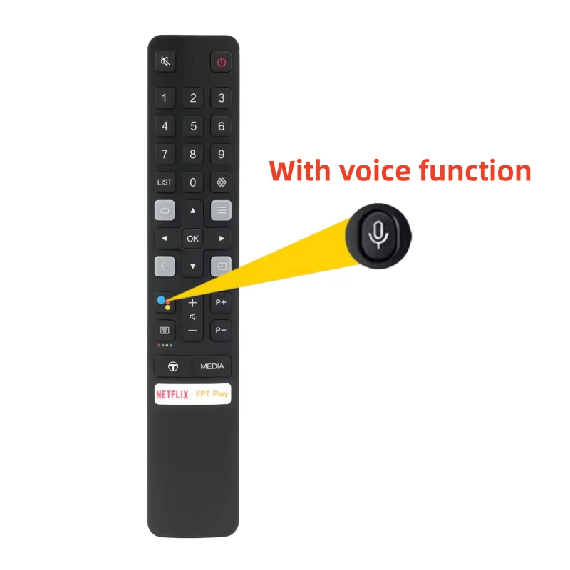 

RC901V FMR7 Replacement Controller for TCL Smart TV, Stable Signal & Sensitive Response