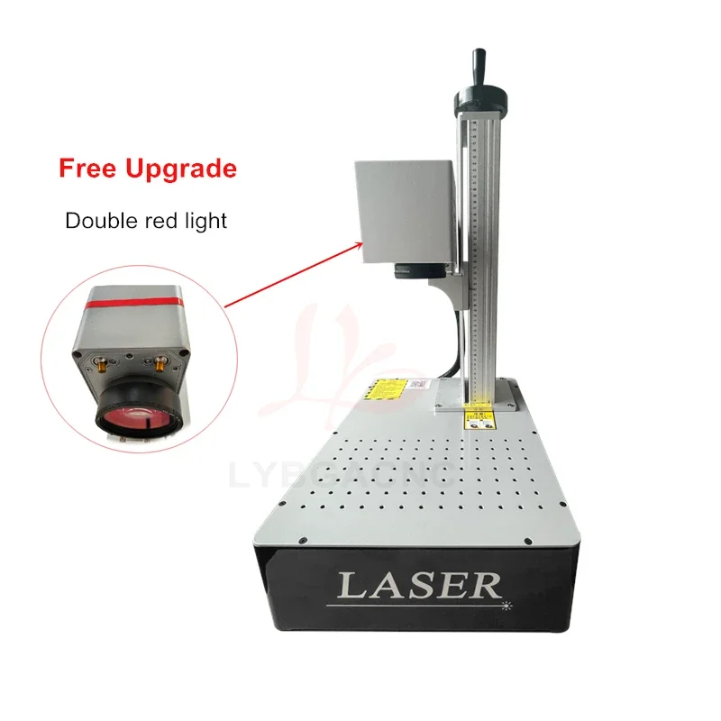 Desktop JPT Fiber Laser Marking Machine 50W 30/20W EM7 MOPA LP Optical Engraver Marker 300x300mm 200x200mm Lens Work Size Upgrad