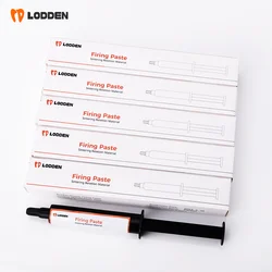 LODDEN 5pcs Dental Lab Firing Paste Used to Fix Veneers Crowns&Bridges In Sintering Furnace During The Glazing Process Material