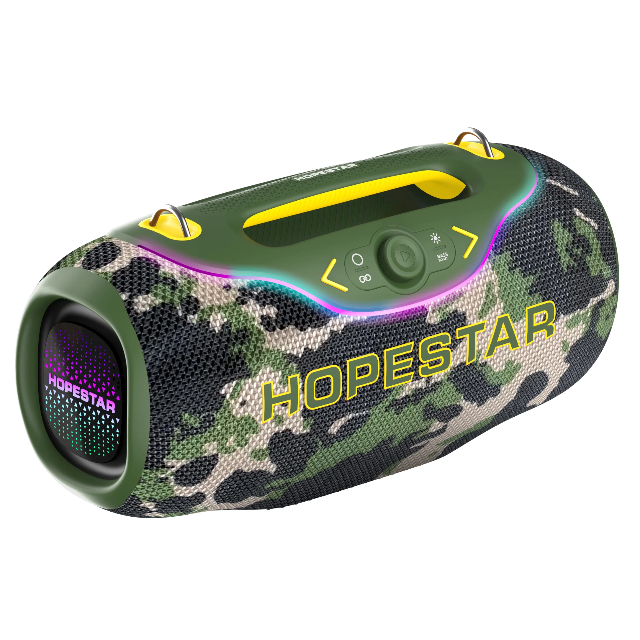 

HOPE STAR A6CLUB 200W Portable Speaker IPX6 Waterproof with RGB Light TWS Pairing, Wireless Speaker for Home/Party/Outdoor/Beach