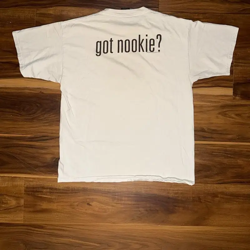 تي شيرت عتيق من التسعينيات من Limp Bizkit ΩGot Nookie Oreo كوكي نادر Y2K