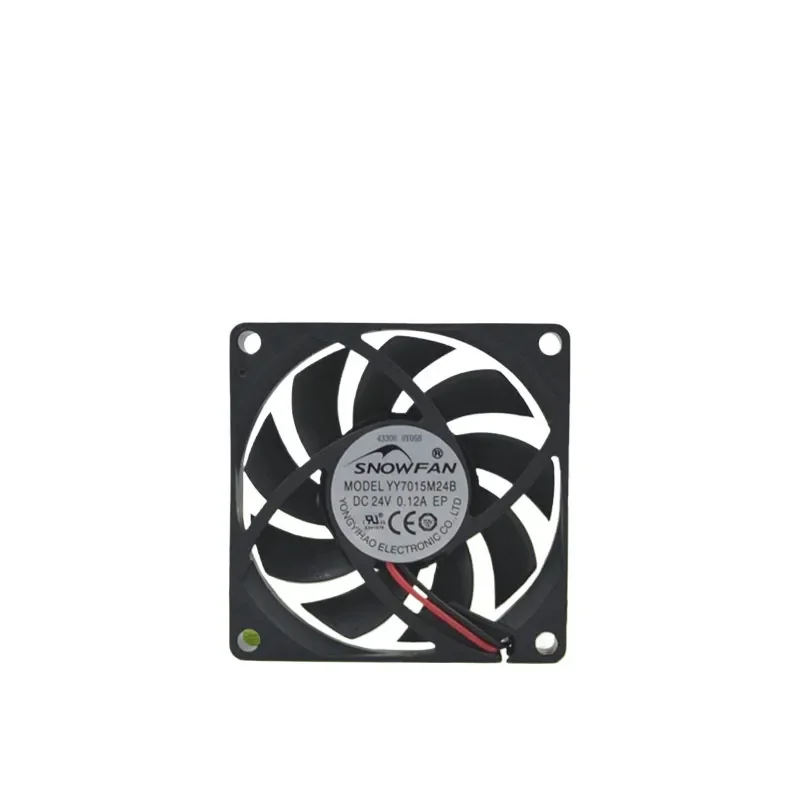 SNOWFAN 7CM 7015 24V Double Ball Industrial Cooling Fan YY7015M24B DC Brushless Fan for Industrial Equipment