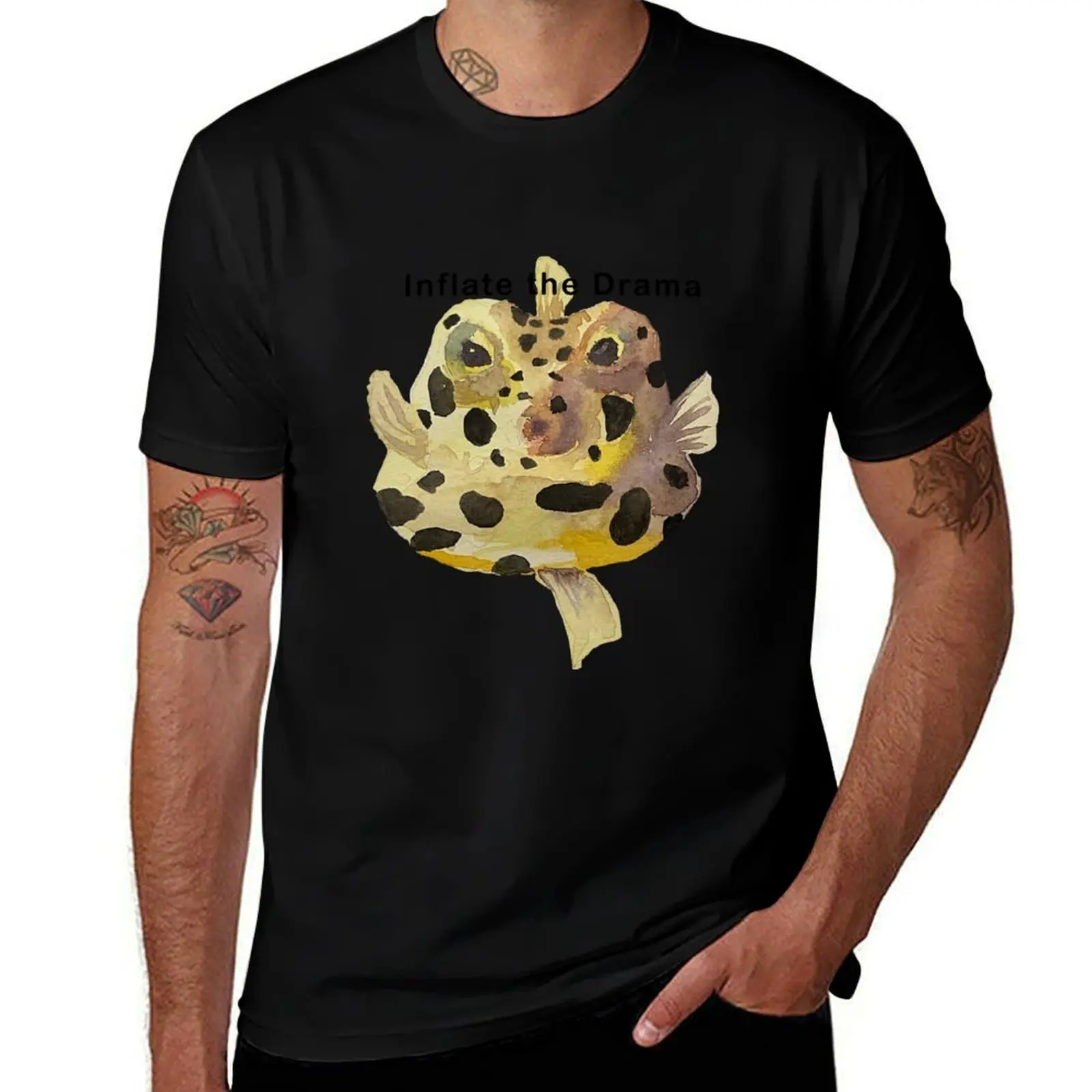 

Drama Boxfish T-Shirt customs design your own customizeds korean fashion Men's t-shirt
