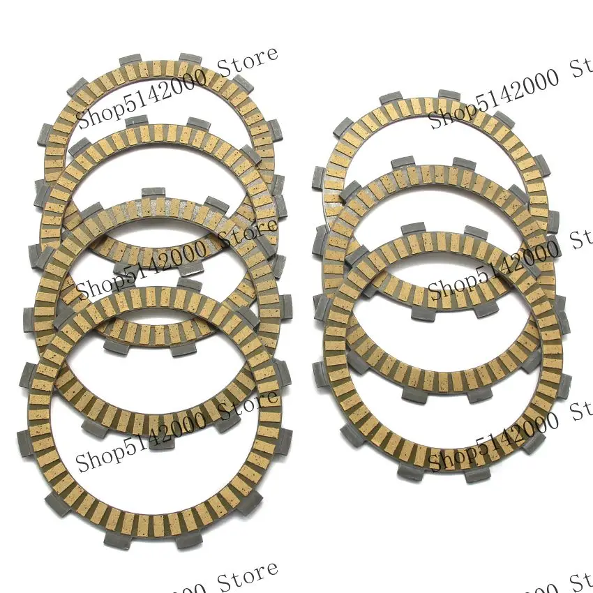 

Motorcycle Steel Plate Disc Springs Clutch Friction Plates Kit Accessories For Yamaha XS650 YZF R1 OEM:341-16321-13 7 Parts