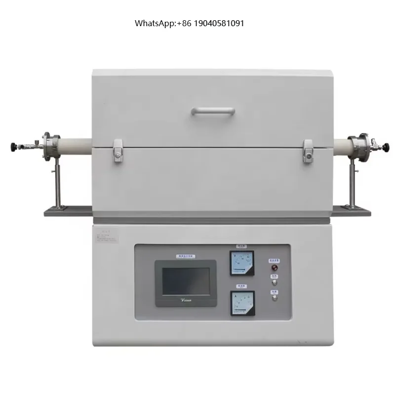 Manufacture 60mm Vacuum Atmosphere Glass Tube Furnace High Temperature Touch Heating Laboratory Heating Equipment