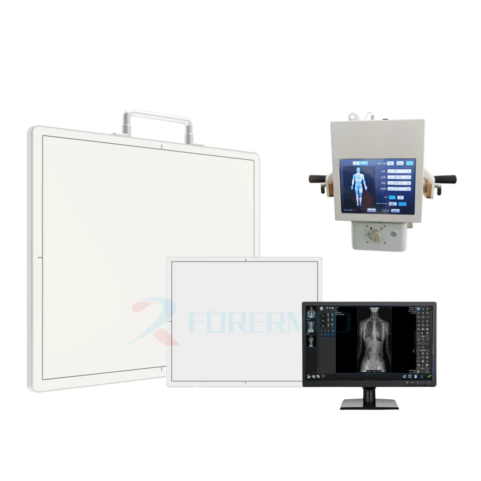 Medical DR flat Panel Detector X-ray 17*17 Portable Flat Panel Detector Inalambrico Digital Wireless DR FLAT PANEL DETECTOR