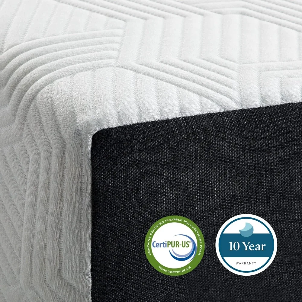 6 Zoll Memory Foam Matratze-fester Feel-Gel-Infusions-Memory-Schaum mit Bambus kohle