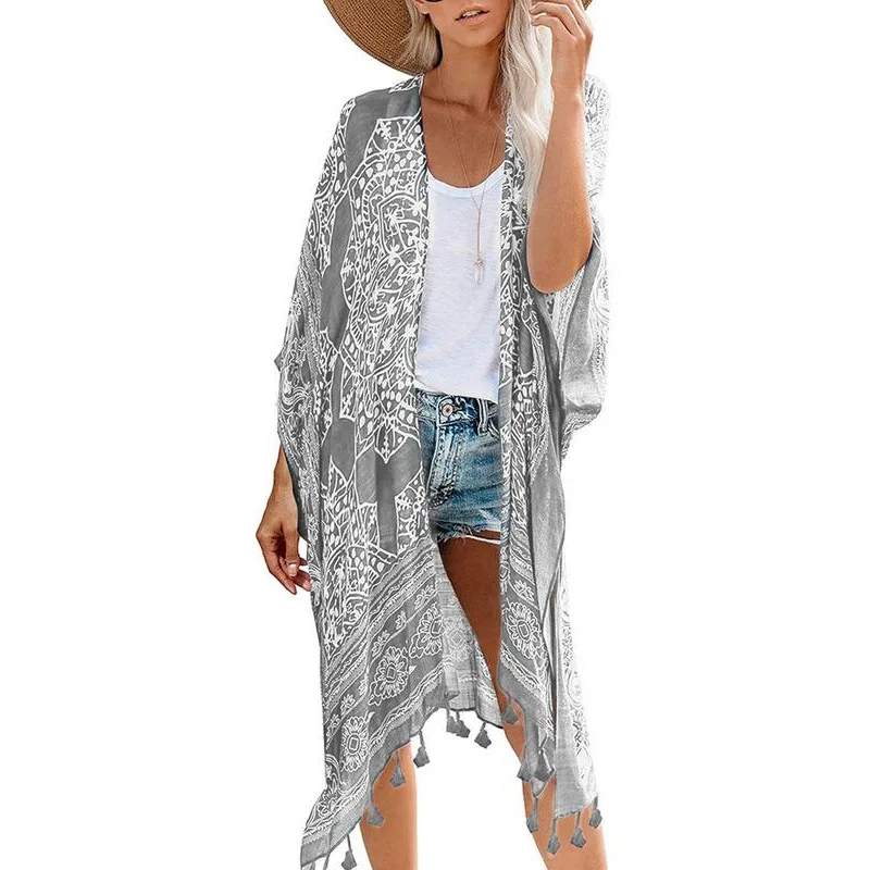 

Sun Protection Chiffon Shirt Women's Fashionable Outerwear Lightweight Durable Spring Seasonal Breeze Sleeve Design