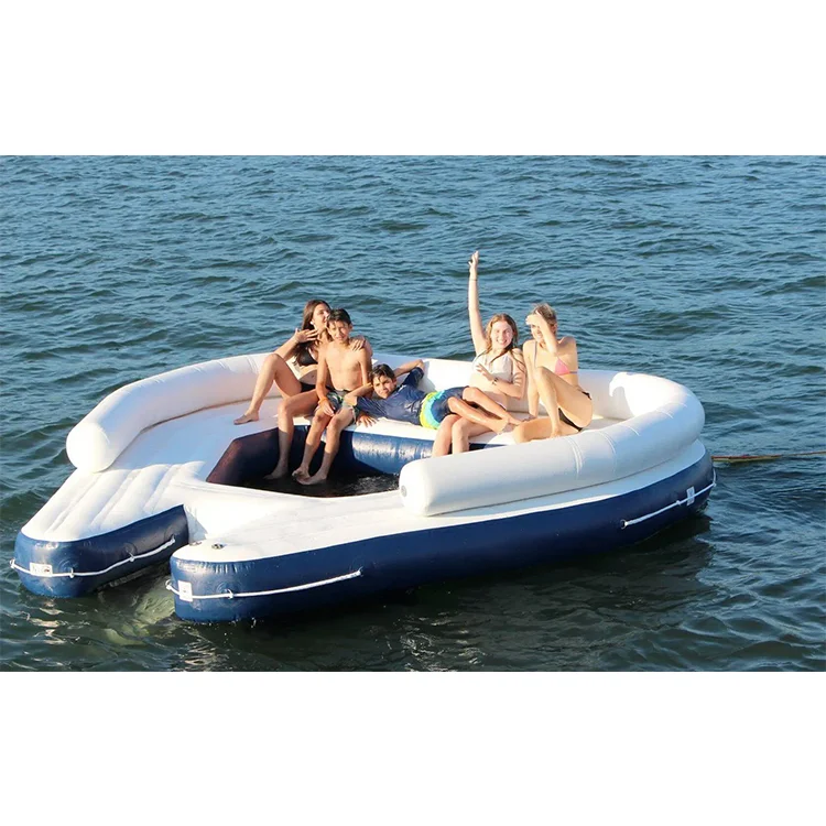 نمط قاعدة يخت قابلة للنفخ جزيرة عائمة قابلة للنفخ #3