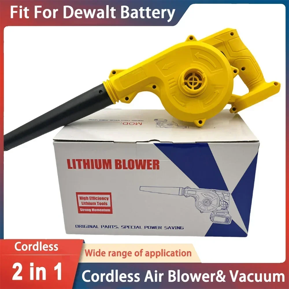 

Cordless Air Blower Suitable For DW Dewalt Original Battery Lithium Hair Dryer Wireless Computer Vacuum Cleaner Dust Collector