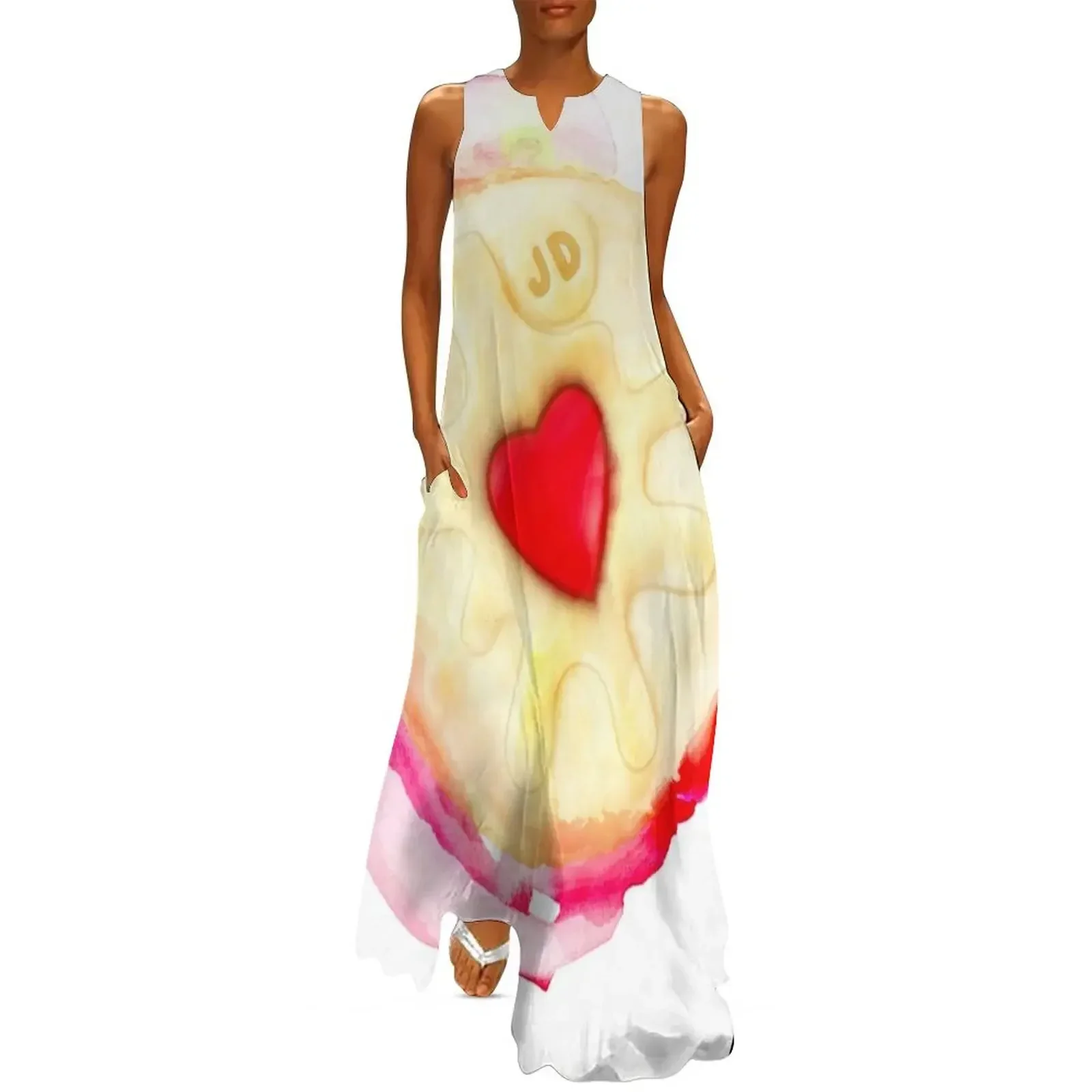 

Jammy Dodger Long Dress beach dress Women's dresses sexy dress
