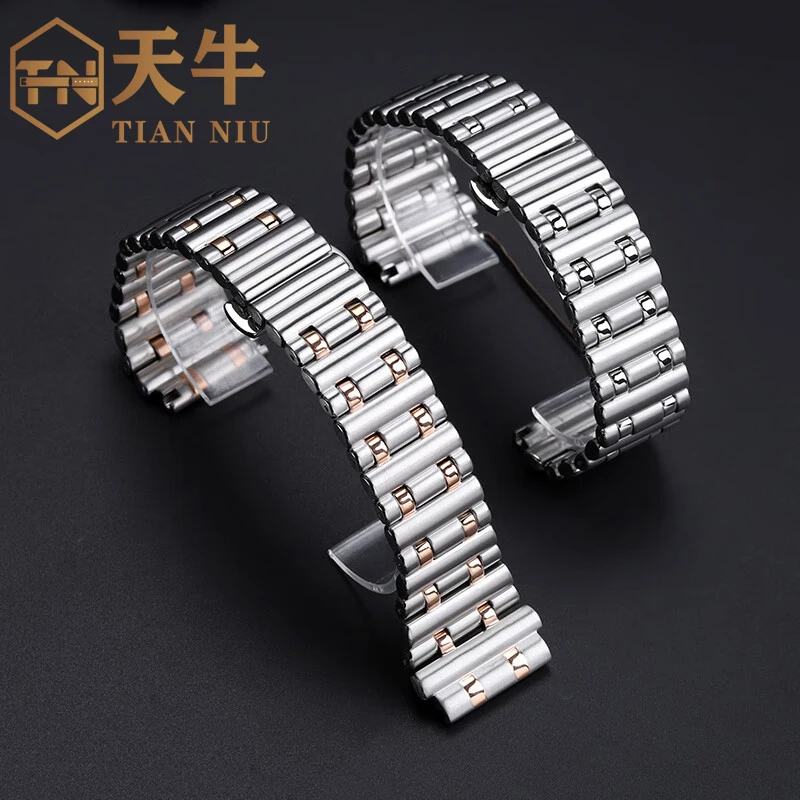 24mm Solid Stainless Steel Watchband For Breitling B01 Series Strap Super Mechanical Timepieces Watch Chain Men\'s bracelet strap