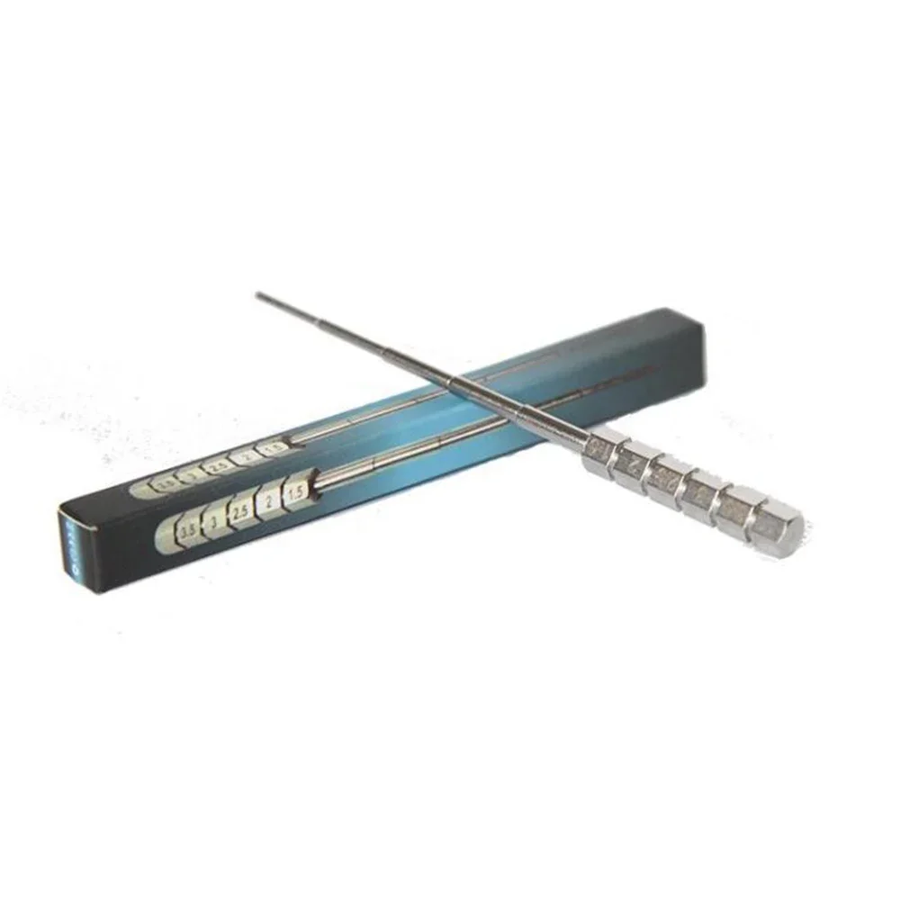 Herramienta de plantilla de envoltura de bobina de mecha para cigarrillo electrónico, accesorios de atomizador RBA RDA, plantillas de mecha, destornillador de bobina de envoltura, 1 ud.
