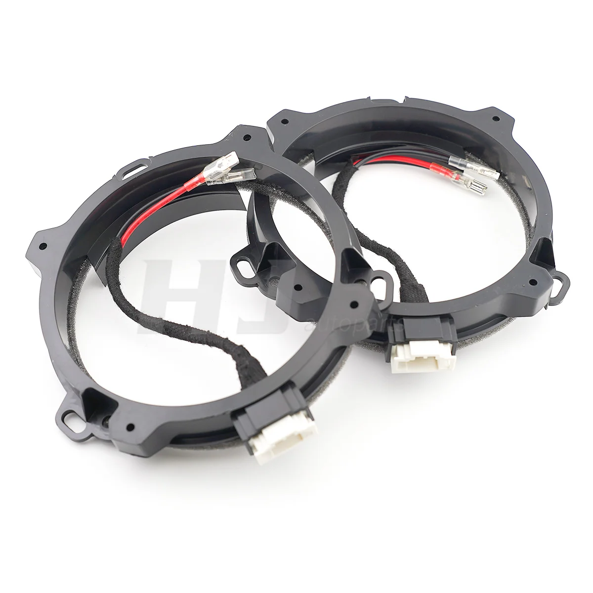 2pcs Car Speaker Pad Adapter 4 Inch Audio Sub Woofer Horn Mount Mat Washer Ring Stand Plug Suitable for CHEVROLET CAPTIVA WULING