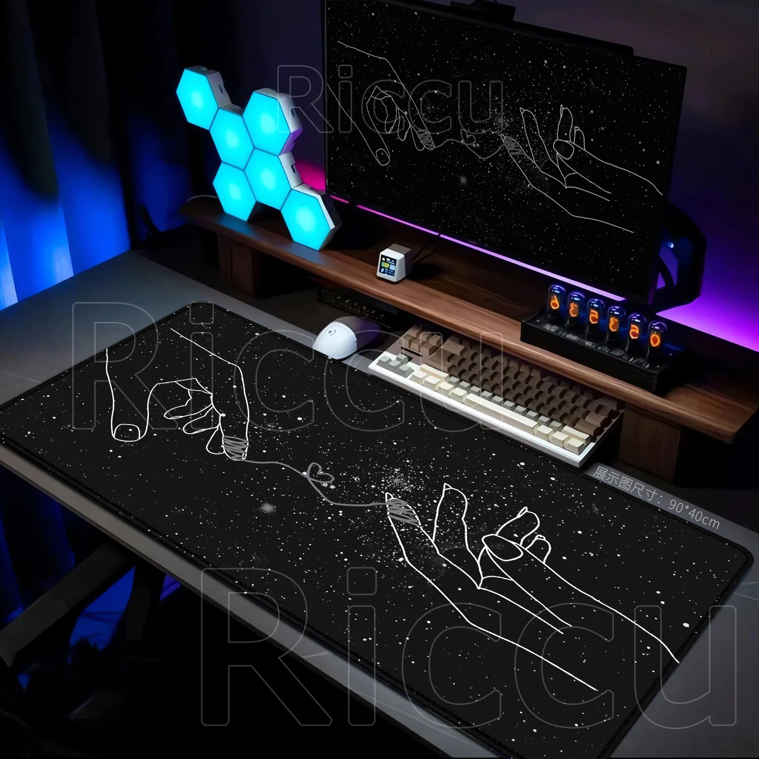 

Коврик для мыши с дизайном киберспорта, коврик для мыши Pretty Night Sky, геймерские компьютерные аксессуары, коврик для клавиатуры, настольный коврик, игровой коврик для ноутбука