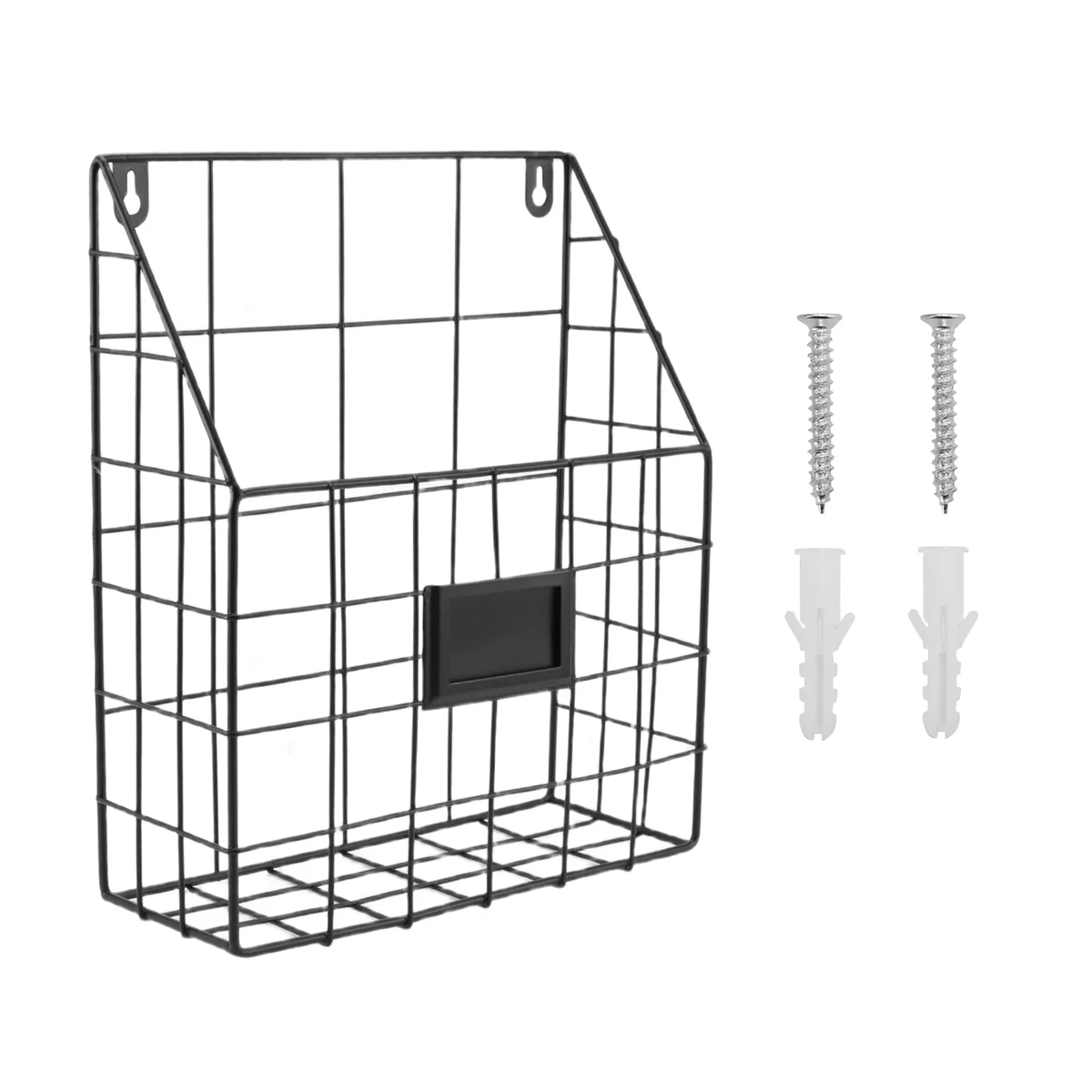 

SuperHot Wire Mail Basket - Wall Mounted Hanging Folder/Document Organizer - Economic & Easy to Inst
