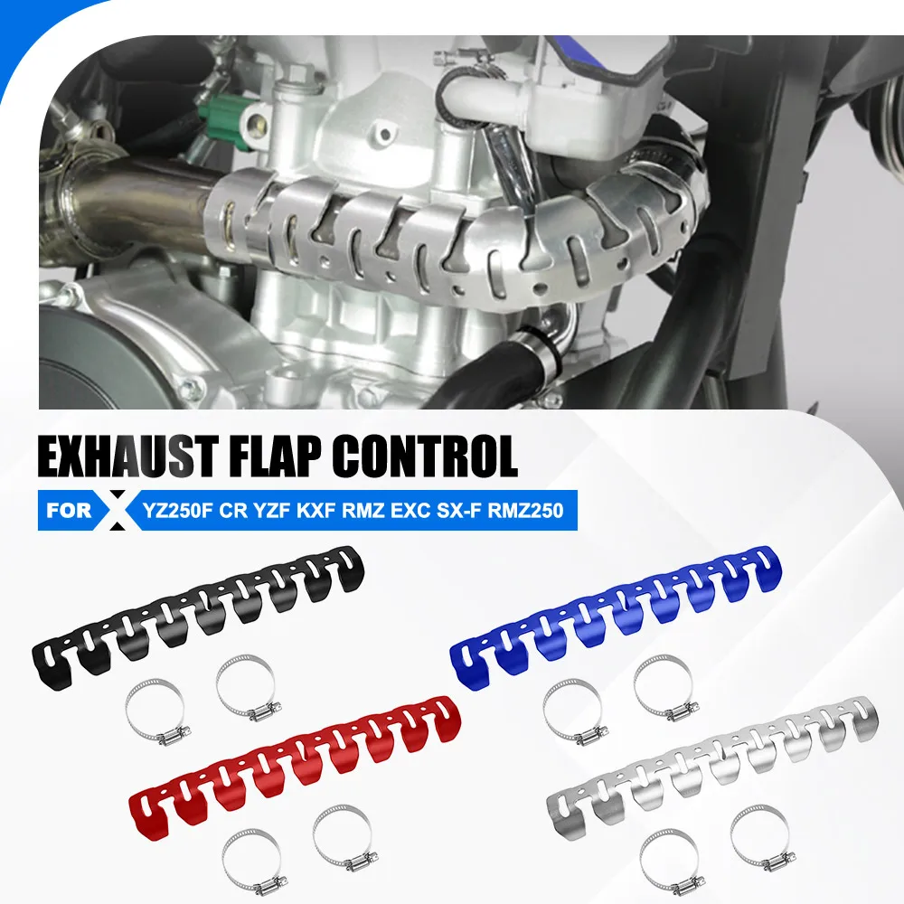 Exhaust Heat Shield Protector Cover Muffler Pipe Guard Protection For YZ250F CR YZF KXF RMZ EXC SX-F RMZ250 4 stroke Accessories