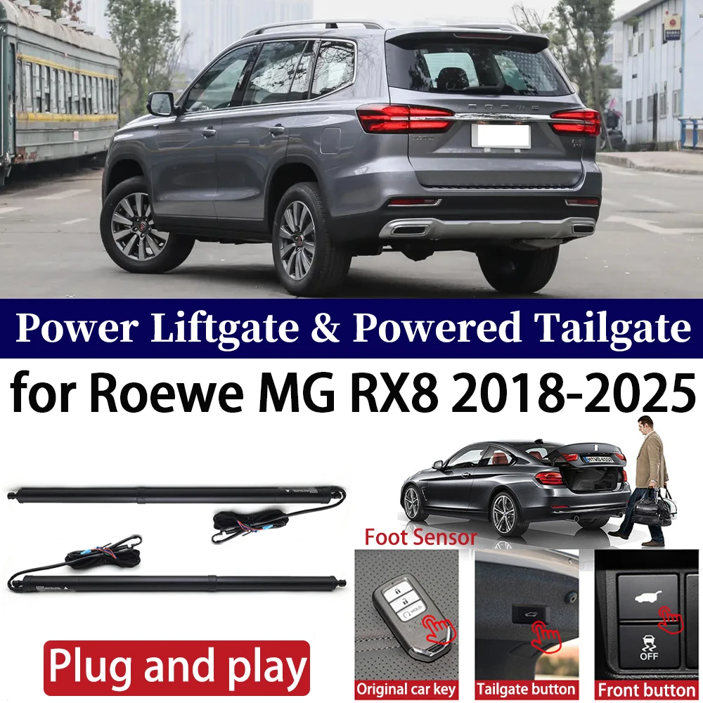 

ZhuCamX for Roewe MG RX8 2018-2025 Car Auto Power Electric Tailgate Liftgate Lift Trunk Closer System Boot Lift Motor Kit