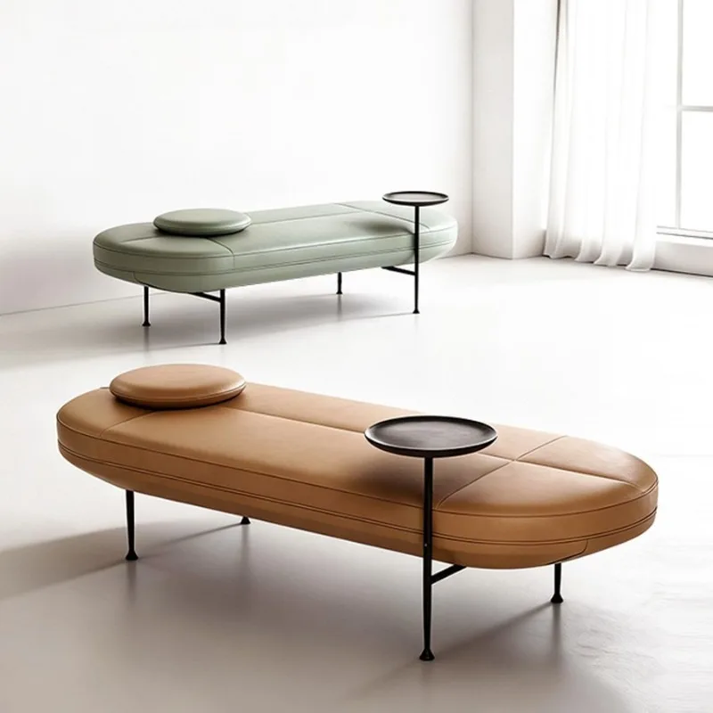 Simple shoe change stool clothing store rest stool room cloakroom bed bed home pedal long sofa stool