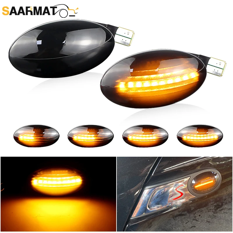 �y�Z�[�����z2�� LED �E�C���J�[���C�g �T�C�h�t�F���_�[�}�[�J�[�����v �~�j�N�[�p�[ R52 04-08 R50 R53 02-06 �ԃA�N�Z�T���[ OEM:63137166013