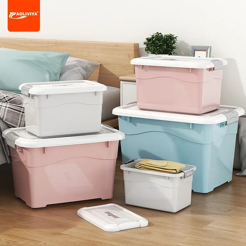 

Aoliviya Quilt Storage Box Thickened and Large-Capacity Storage Box Non-Airtight Crate Extra Large Storage Box Toy Clothes Stora