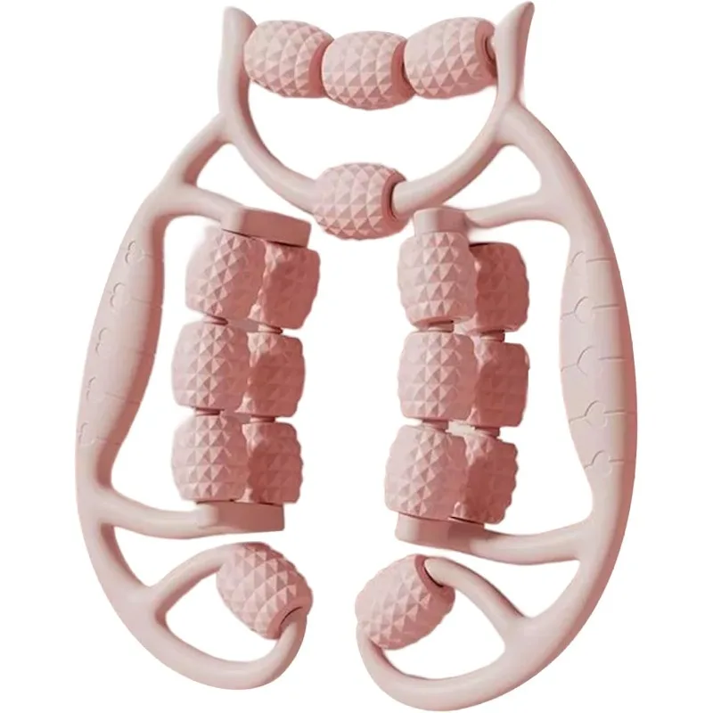

18-канальный круглый массажер для ног, роликовое оборудование для растяжки мышц, инструмент для массажа бедер для похудения ног, тонизирование, коррекция фигуры