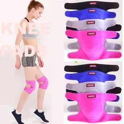 Rodillera deportiva antideslizante, manga de compresión para piernas, herramienta cálida para baile, voleibol, baloncesto, correr, fútbol, ciclismo, 1 par