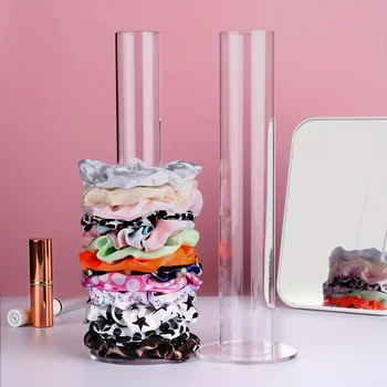 헤어 스크런치 정리함 스크런치 거치대-헤어 타이 정리함, 11 in/28cm 헤어 스크런치 거치대, 2 팩