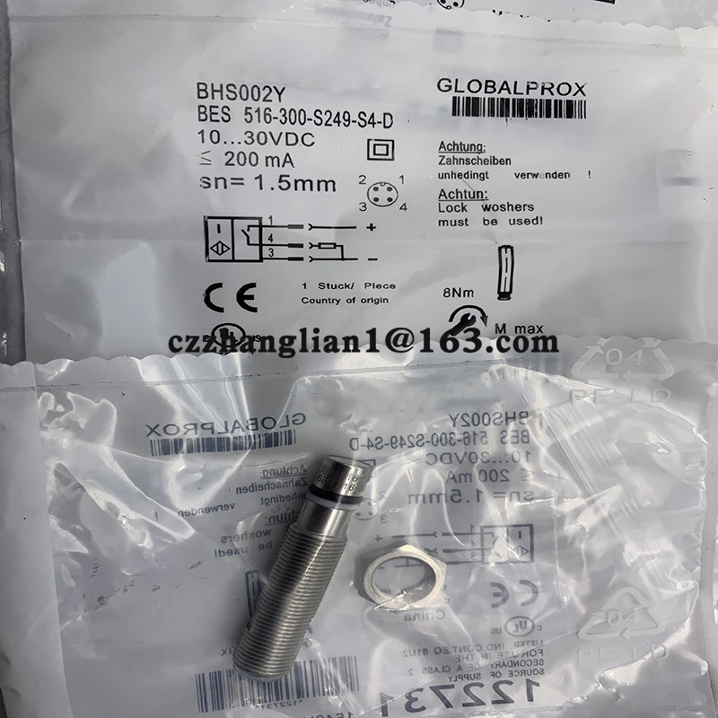 brand new Proximity switch BHS002Y BES 516-300-S249-S4-D One year warranty