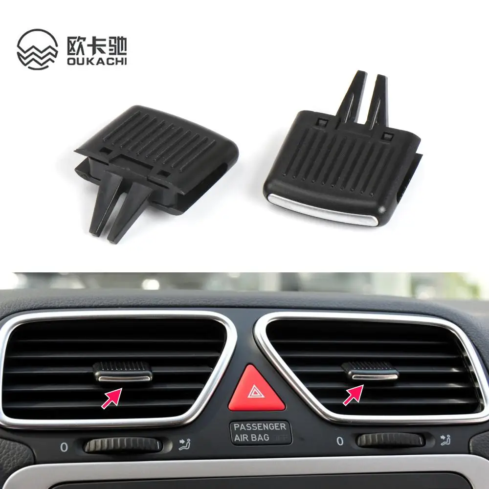 1pc Adjust Clip For Car Front Dash A /C Air Conditioning Vent Outlet For VW Jetta A5 MK5 Golf 5 GTI R32 Rabbit Sagitar 2006-2011